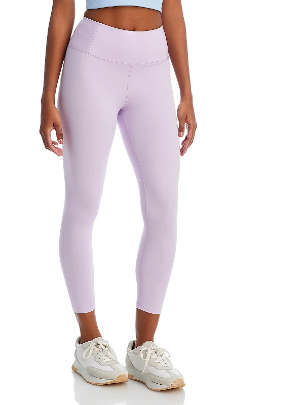 Womens High Rise Stretch Leggings