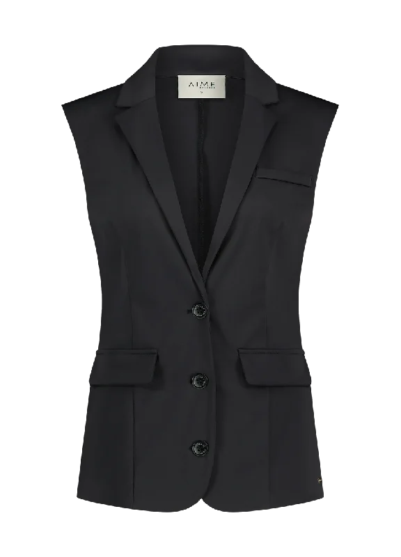 Aime Balance Vajen Black Gilet