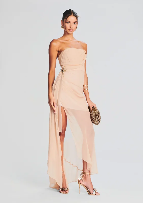 Chaylynn Silk Chiffon Dress