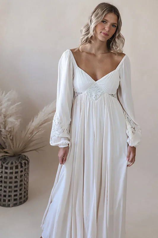 Allie Cream Maxi