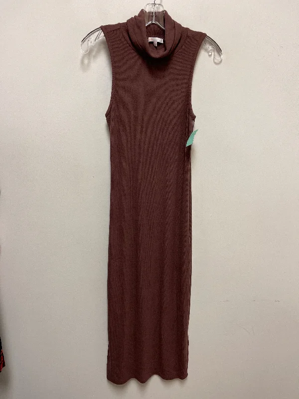 Dress Casual Maxi By Gianni Bini In Brown, Size: M