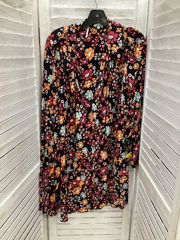 Dress Casual Midi By Free People In Multi-colored, Size: L